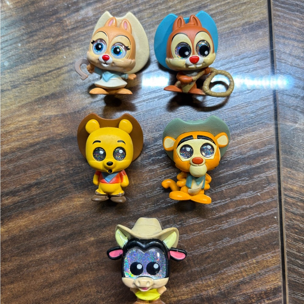 Set of 5 Disney “ cowboy “ Doorables
